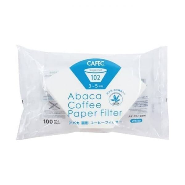 Cafec - Abaca Trapezoid Special Paper Filters 3-5 Cups