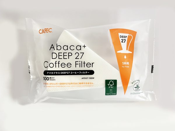 Cafec DEEP 27 Coffee Filter - 3 Pack